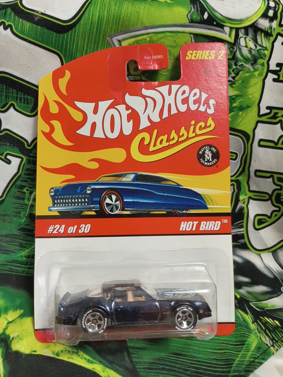 2005 Hot Wheels Classics Series 2 #24 Hot Bird Purple SP5BFG Vintage Car