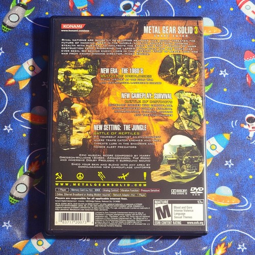Metal Gear Solid 3 Snake Eater PS2 PlayStation 2 Complete CIB - Picture 15 of 18