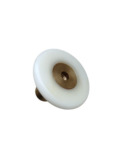 Rullo rullo cuscinetto rullo porta doccia porta rulli cuscinetti a sfera ruota 17 mm 4 pezzi - Foto 5 di 5