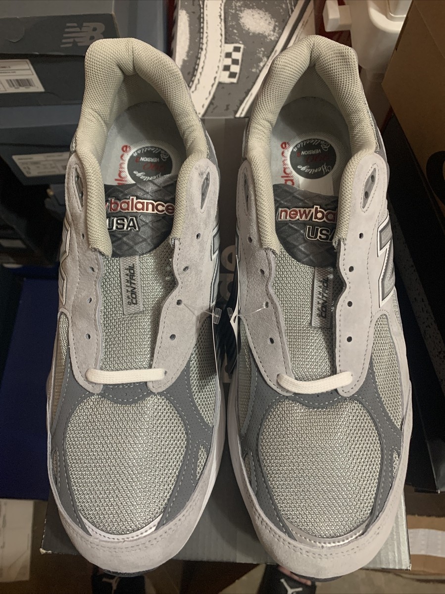 USA製 NEW BALANCE M990GY3 MADE IN USA New Balance 990V3 Made In USA Grey White M990GY3 Men Size 13