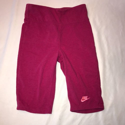 New Nike Sportswear Girl's High Rise 9" Bike Shorts Medium Pink DA1243-615 - Picture 11 of 11