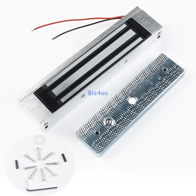 12V Electric Magnetic Lock Door Access Control System 350lbs 180KG Holding Force