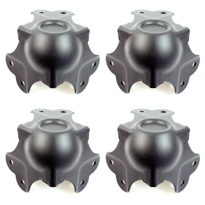 4 Penn Elcom Kugelecken schwarz groß stapelbar Case Ecken schwarz Black Corners