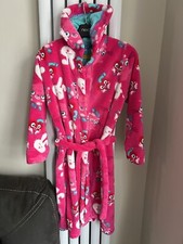 M&S - Moshi Monsters - Girls Pink Dressing Gown / Nightwear - Size 9-10 Years