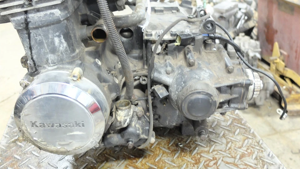 86 Kawasaki ZL 600 ZL600 A Eliminator engine motor Foto 3 de 4