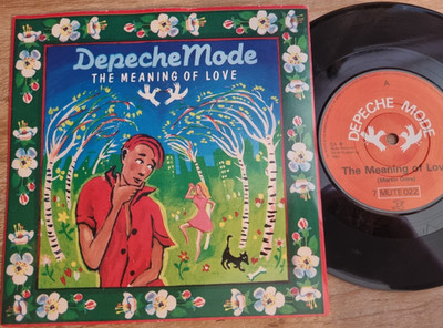 DEPECHE MODE - The Meaning Of Love Original 1982 UK Mute Records 7 