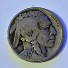 1937 Buffalo Nickel Poor Circulated Condition U.S. 5c Coin - 02