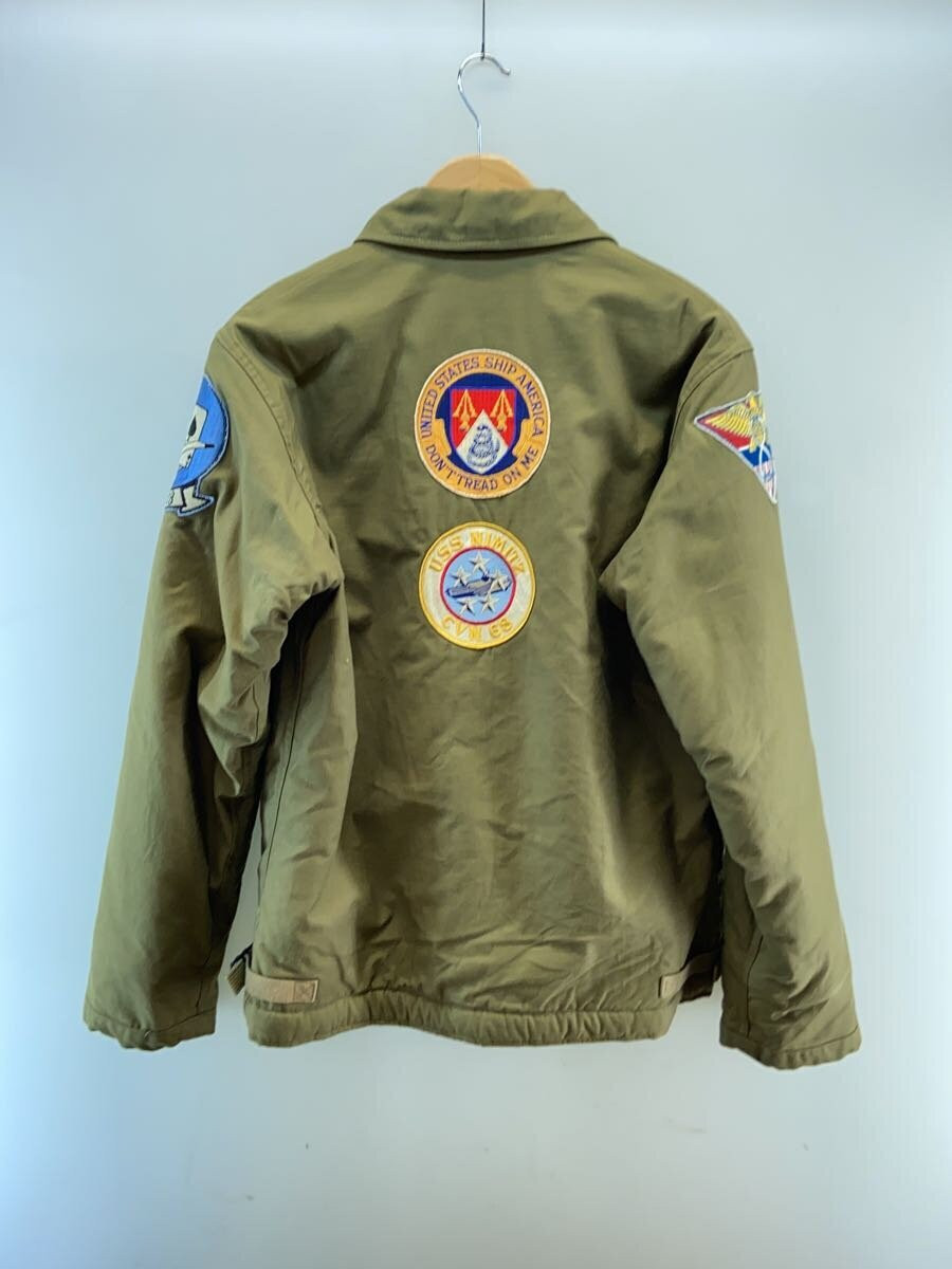 Buzz Rickson'S Deck A-2 U.S.Navy/Type Jacket/M/Khk/Wallless/Br13591//