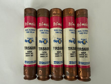 Ferraz Shawmut TRS 60R Class RK5 Fuse 600v lot of 5