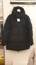Moose Knuckles Winterjacke Neuwertig Gr. M Neu Schwarz mit Kapuze 