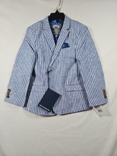 Appaman Boys Cabana Stripe Sports Jacket, Size 6