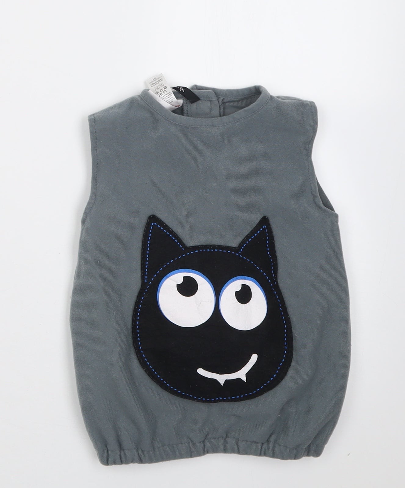 Boys UK Size 2 Years George Grey Basic Tank