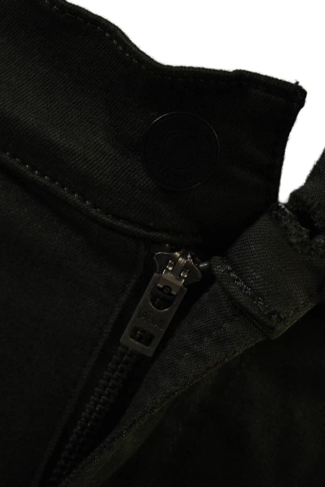 7 For All Mankind Men's Five Pocket Button Straight Leg Jean Pants Green Size 31 - Image 4 of 4