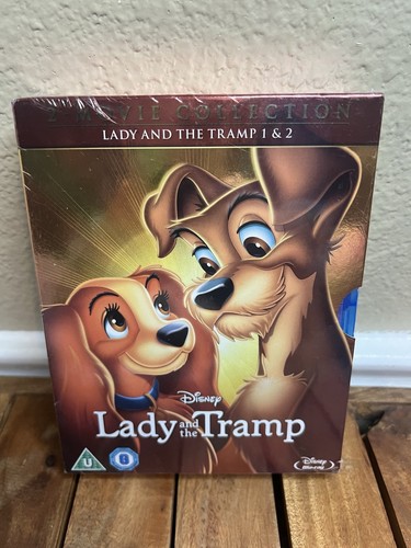 Disney Lady and the Tramp 1 & 2 Movie Collection Blu-ray Region Free UK Import