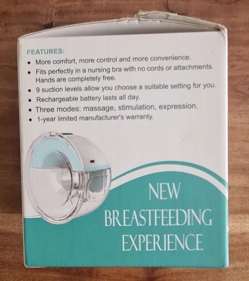 Cozytots Wearable Breast Pump Hands-Free Breast Pump Electric Portable - Image 2 of 4