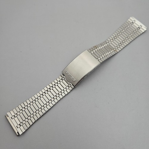 Vintage Seiko Uhrenarmband / Armband Edelstahl 18mm 70er Jahre