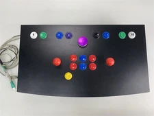 Custom Vintage Gaming Control Panel Dual Joysticks Two Player 23.5" x 13"