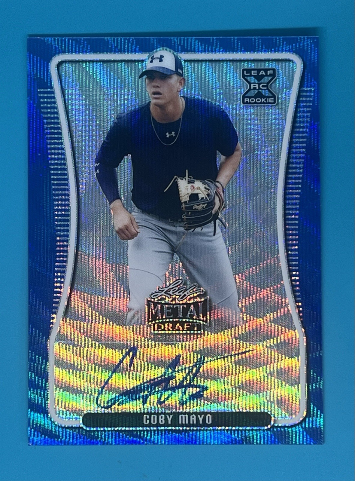 2020 Leaf Metal Draft  #BA-CM3 Coby Mayo /20 Auto