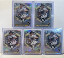 2026 Bowman Baseball #BTP-22 Seth Hernandez Refractor Scouts' Top 100 Lot x5