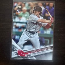 Topps 2017 Update Series Andrew Benintendi #US225 Rookie RC Boston Red Sox