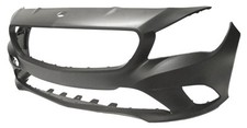 Mercedes CLA 13-19 Front Bumper Primed With Template For Parking Sensors