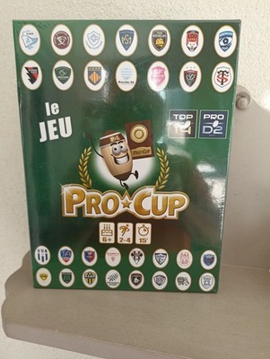 Pro Cup-Top 14 & Pro D2 -Brettspiel -Rugby -Creacom Games -Neu im Blister