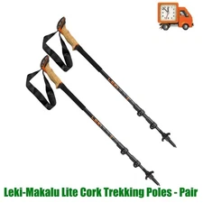 Leki-Makalu Lite Cork Trekking Poles - Pair