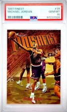 1997 Michael Jordan Topps Finest PSA 10 Gem Mint Finishers #39 F1