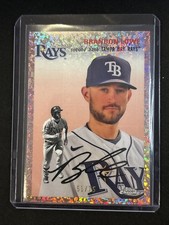 🔥Brandon Lowe 2023 Topps Chrome Platinum Ann. Rose Gold Mini-Diamond 51/75