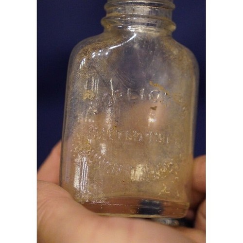 1950's EMPTY Horlicks Malted Milk Lunch Tablets Bottle -As Is Condition - Picture 1 of 3