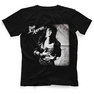 Retro Hans On LEE AARON Shirt Short Sleeve Black Size Unisex S-5XL 1T0059