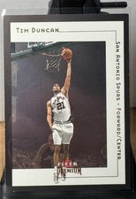 2001-02 Fleer Premium #143 Tim Duncan San Antonio Spurs