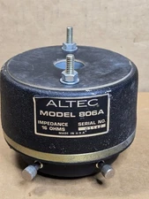 Altec Lansing Model 806A High Frequency Compression Driver Working Well