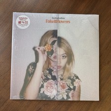 beabadoobee Fake It Flowers UO Orange White Swirl NEW SEALED LP /1500