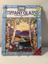 Vtg 1999 Plaid Gallery Glass Tiffany Glass Remembered Glass Art 9449