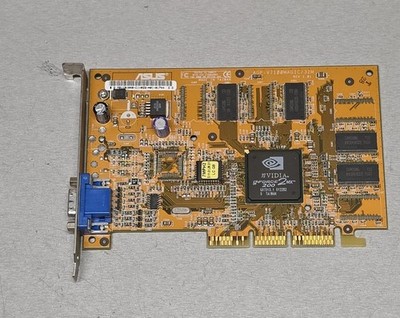 ASUS AGP-V7100MAGIC/32M Nvidia GeForce2 MX200 32MB AGP Graphics Card