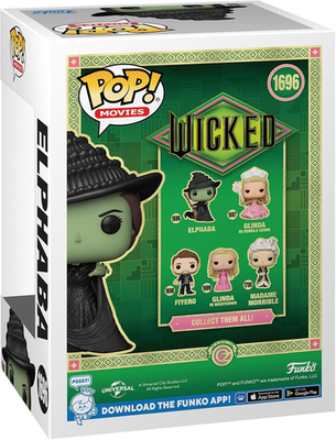 Funko POP Movies: Wicked - Elphaba - Glitter - Collectable Vinyl