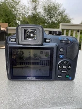 PENTAX X90 12.1MP Digital Camera - Gunmetal blue