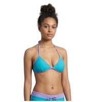 Bikini Oberteil Dakine Kiki Fixed Triangle Badebekleidung Blau L