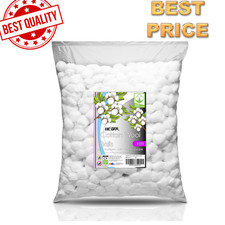 1000Pc Pack, 100% Natural Cotton Wool Balls Healthcare Dressing Cleaning