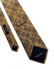 Burberry London Tie Classic. Made in Italy. Authentic. Gold Tie.