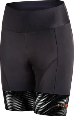 Funkier Covina Ladies 6 Panel Pro Shorts in Black. X-Small - Imagen 1 de 4