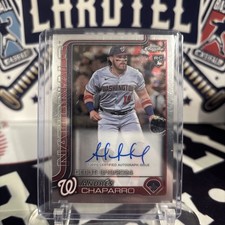 2025 Topps Chrome Update Series - Rookie Debut Autographs Andres Chaparro...