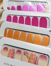 Color Street Lot Grow The Flow Strawberry Jelly Nourish Dragon Fruit Pedicure🌸