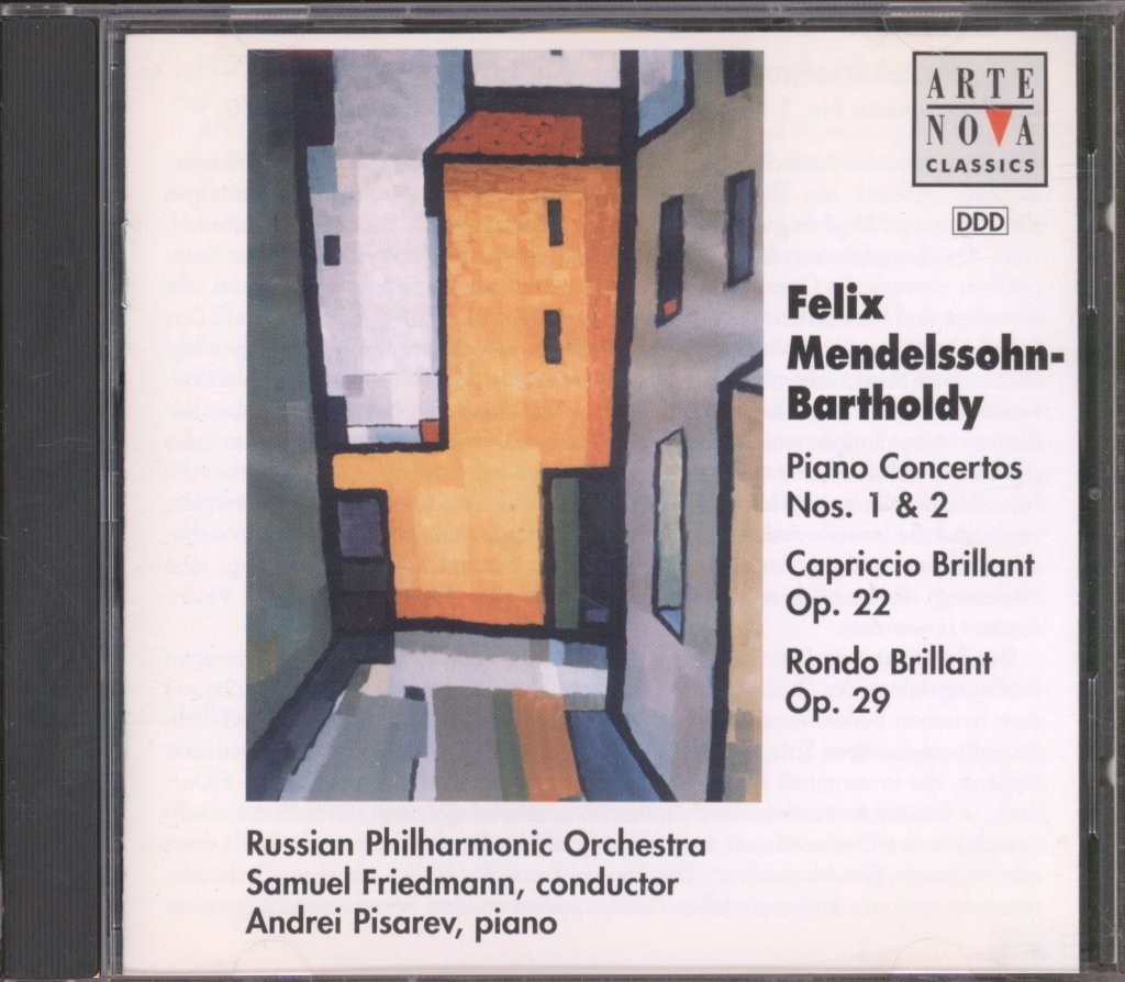 74321496852 Russian Philharmonic Orchestra, Samuel Friedmann Mendelssohn - Piano
