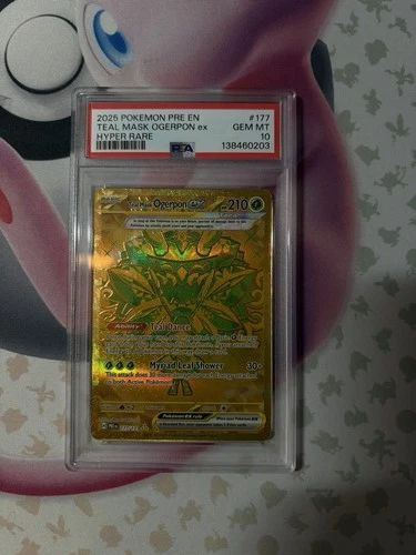 PSA 10 Teal Mask Ogerpon ex 177/131 Sv: Prismatic Evolutions Holo