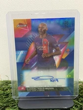 2024 Topps Finest UEFA Club Competitions Autographs Randal Kolo Muani /150