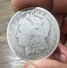 1890 Morgan Silver Dollar $1 Circulated Business Strike Uncertified Silver