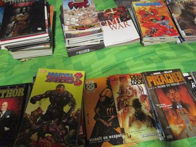 Comic Book Trade Paperbacks select an issue