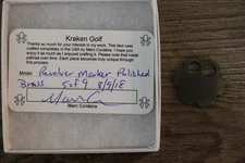 Kraken Revolver Polished Brass Ball Marker